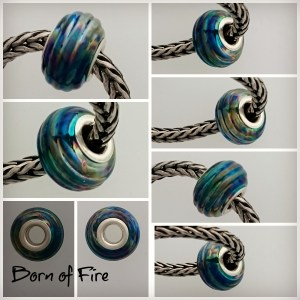 Metallic ridged all round